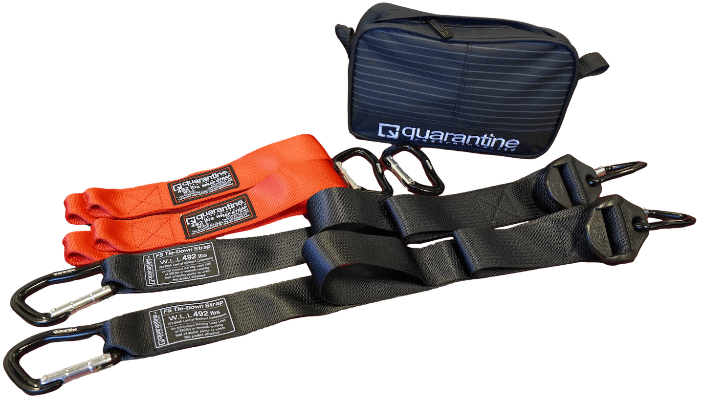 ProSeries Accessory Tie-Down Pack - Quarantine Restraints 